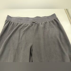 Duluth Trading Co Gray Fleece Track Pants